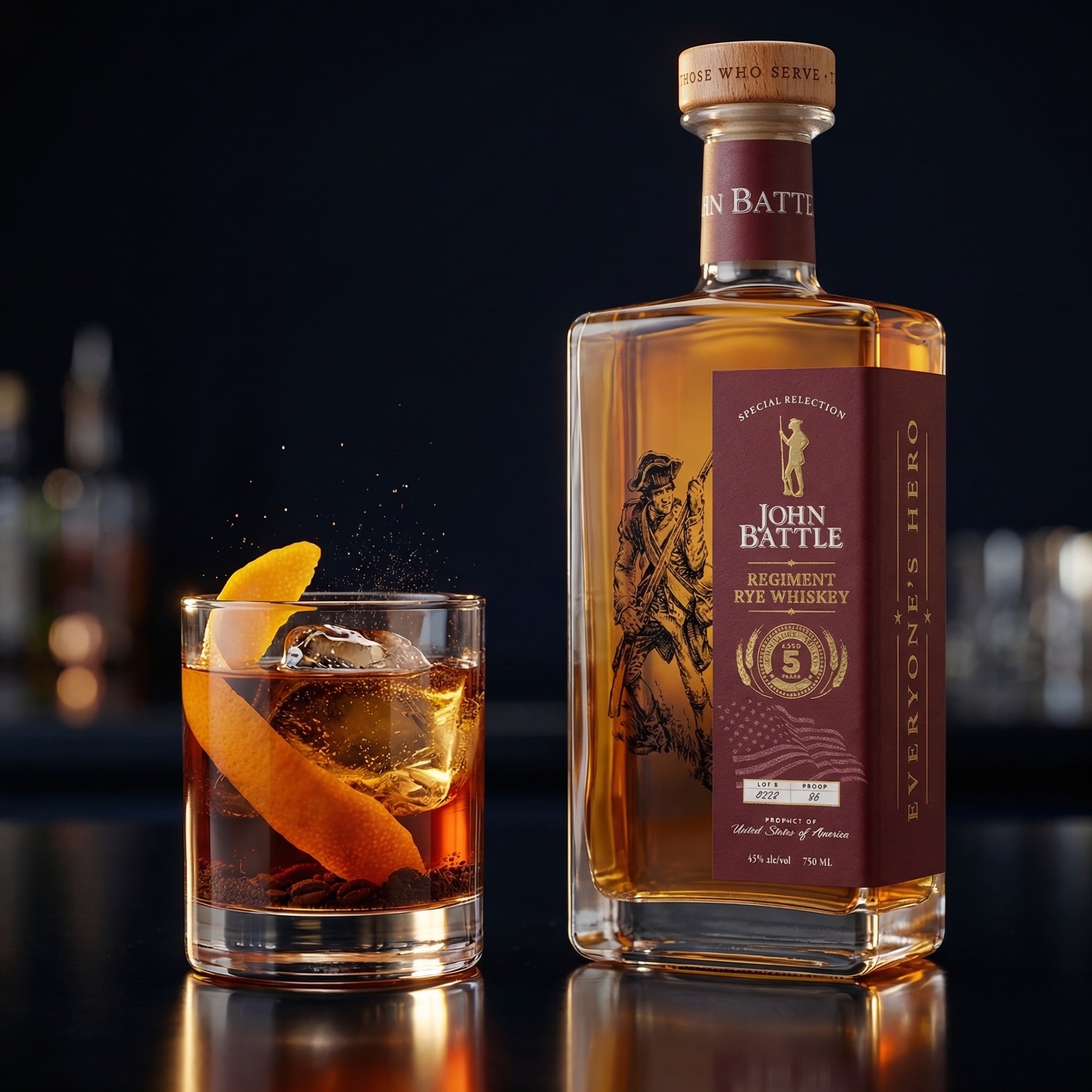 Stephen's Legacy cocktail with rye and espresso