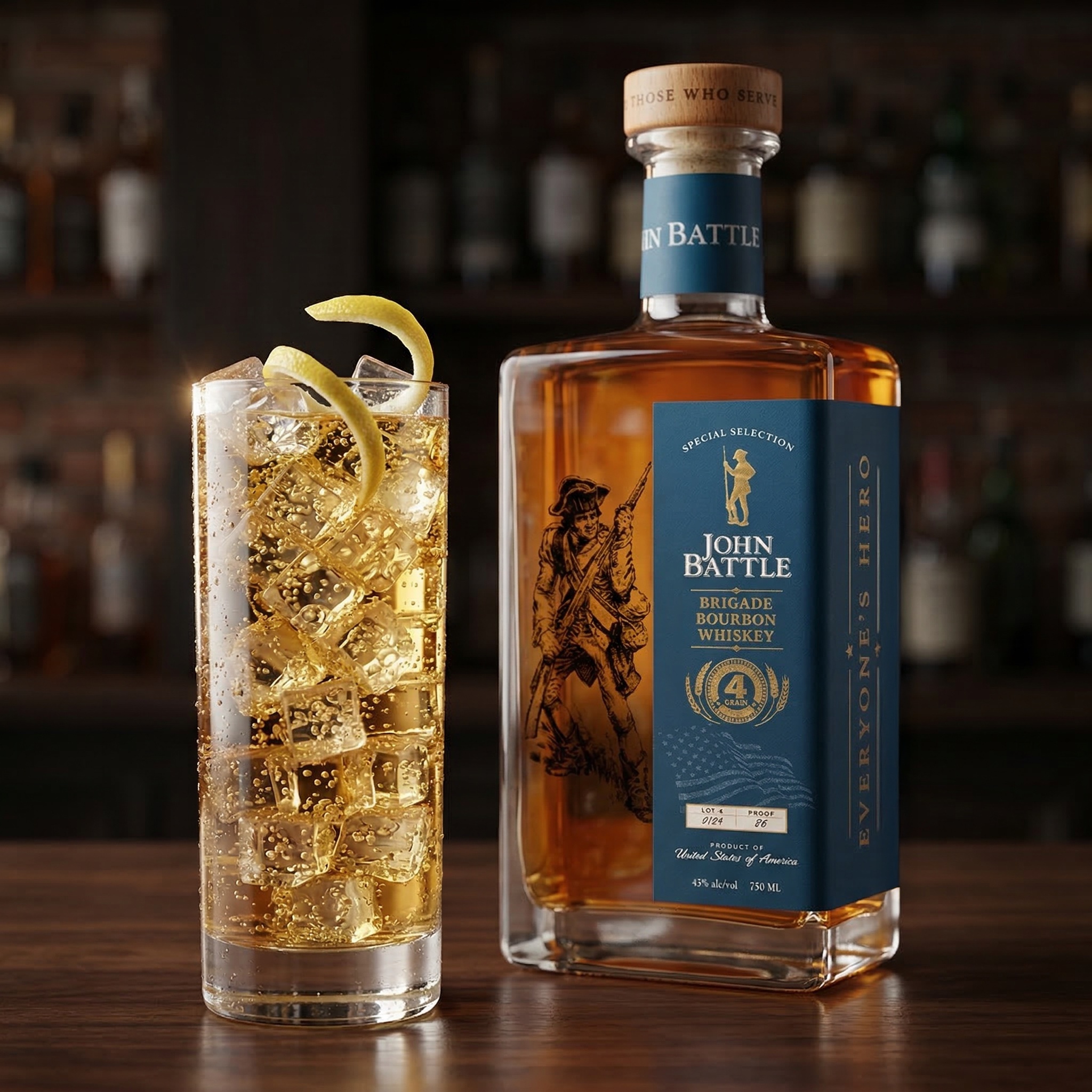 Bourbon High Ball