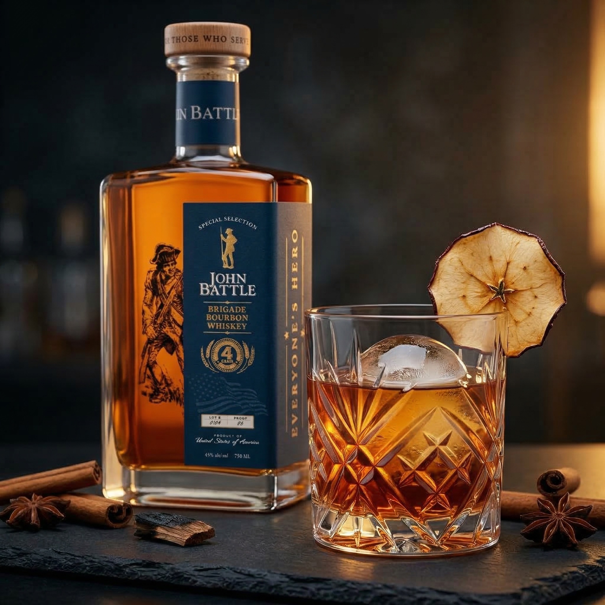 Spiced Apple Old Fashioned
